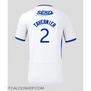 Rangers James Tavernier #2 Seconda Maglia 2024-25 Manica Corta